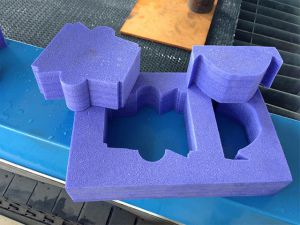 Sponge-paper-leather pure water cutting